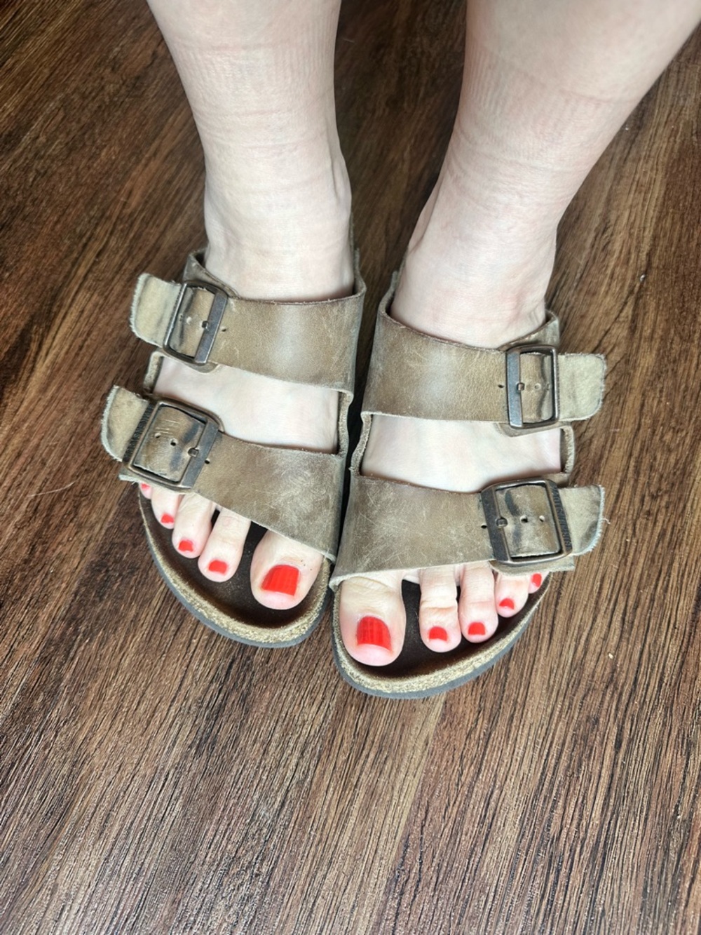 Well worn Birkenstocks women’s 39 - Picture 2 of 8